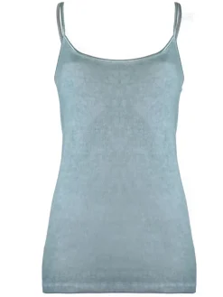 Spaghettiträger Tops^Madiva 100% Bio Baumwolle Träger-Top FRESH S/S von