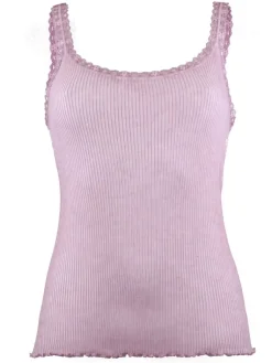 Spaghettiträger Tops^Madiva 100% Bio Baumwolle Träger-Top PURE S/S gerippt von