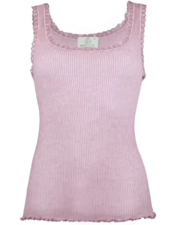 Camisole (Breite Träger)^Madiva 100% Bio Baumwolle Unterhemd PURE S/L gerippt von