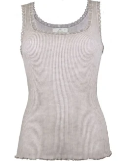 Camisole (Breite Träger)^Madiva 100% Bio Baumwolle Unterhemd PURE S/L gerippt von Ecofuture®