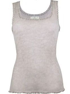 Camisole (Breite Träger)^Madiva 100% Bio Baumwolle Unterhemd PURE S/L gerippt Ecofuture®