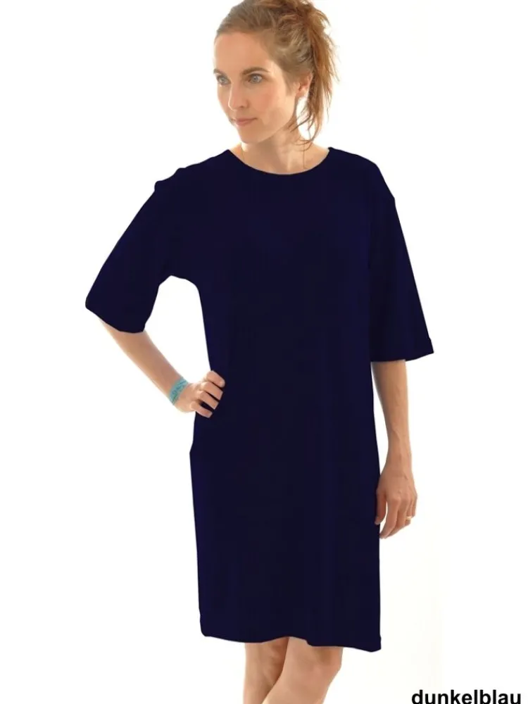 Lounge-Wear|Seiden Basics^Alkena 100% Bio Bourette-Seide BIGSHIRT kbT