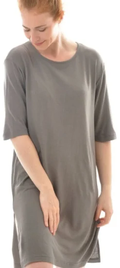 Lounge-Wear|Seiden Basics^Alkena 100% Bio Bourette-Seide BIGSHIRT von