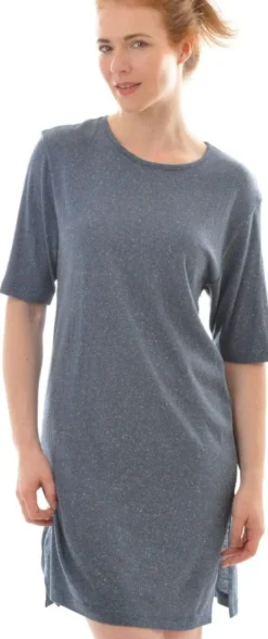 Lounge-Wear|Seiden Basics^Alkena 100% Bio Bourette-Seide BIGSHIRT von