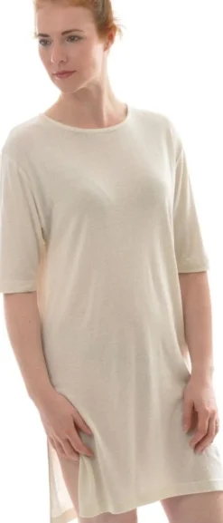 Lounge-Wear|Seiden Basics^Alkena 100% Bio Bouretteseide BIGSHIRT uni von