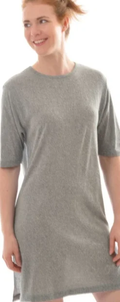 Lounge-Wear|Seiden Basics^Alkena 100% Bio Bouretteseide BIGSHIRT uni von