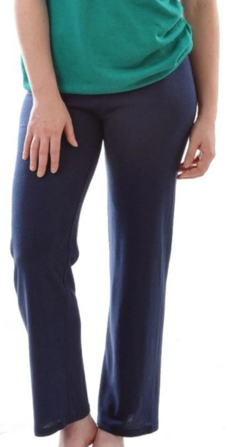 Lounge-Wear|Alle Unterteile^Alkena 100% Bio Bouretteseide YOGA HOSE uni von