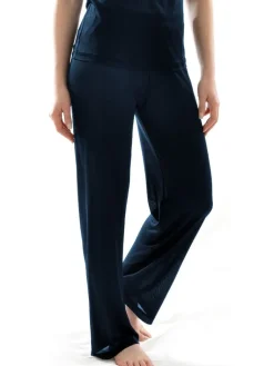 Lounge-Wear|Mit Jersey & Wirkseide^Alkena 100% Bio-Seide PYJAMAHOSE uni von
