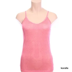 Spaghettiträger Tops|Alle Lingerie Tops^Alkena 100% Bio-Seide SPAGHETTI-TOP bedruckt von