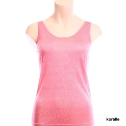 Camisole (Breite Träger)|Mit Jersey & Wirkseide^Alkena 100% Bio-Seide TRÄGERTOP bedruckt von