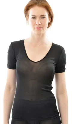 T-Shirt|Shirts Mit Seide^Alkena 100% Bio-Seide T-SHIRT fein von