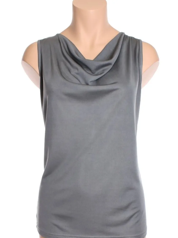 Camisole (Breite Träger)|Shirts Mit Seide^Alkena 100% Bio-Seide WASSERFALL TOP Interlock von