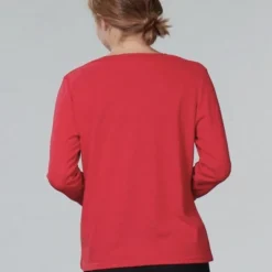 Lounge-Wear|Shirts Mit Seide^Kokon Zwo 100% Bouretteseide 3/4 Arm SHIRT von