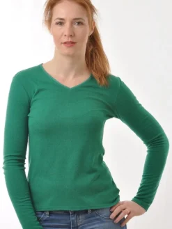 Shirts Mit Seide|Langarm^Alkena 100% Bouretteseide LANGARM SHIRT von