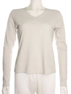 Shirts Mit Seide|Langarm^Alkena 100% Bouretteseide LANGARM SHIRT uni von