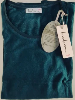 Lounge-Wear|Shirts Mit Seide^Kokon Zwo 100% Bouretteseide RUNDHALS SHIRT viele Farben von