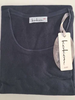 Lounge-Wear|Shirts Mit Seide^Kokon Zwo 100% Bouretteseide RUNDHALS SHIRT von