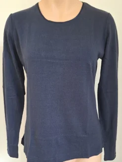 Lounge-Wear|Shirts Mit Seide^Kokon Zwo 100% Bouretteseide RUNDHALS SHIRT bunt