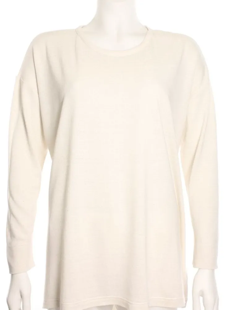 Lounge-Wear|Shirts Mit Seide^Kokon Zwo 100% Bouretteseide RUNDHALS SHIRT bunt