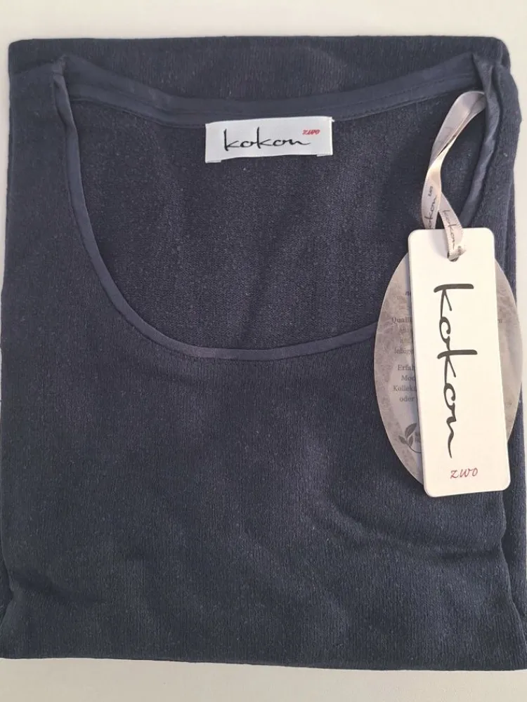 Lounge-Wear|Shirts Mit Seide^Kokon Zwo 100% Bouretteseide RUNDHALS SHIRT uni