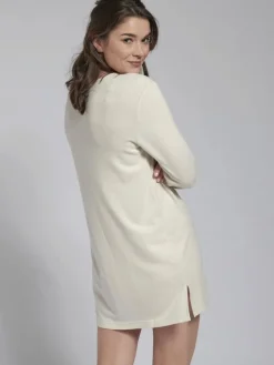 Lounge-Wear|Seide Sleepshirt^Kokon Zwo 100% Bourette-Seide SLEEPSHIRT von