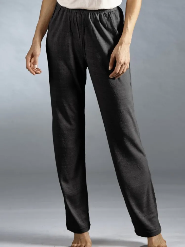 Strandhose & Jumpsuit|Lounge-Wear^Kokon Zwo 100% Bouretteseide YOGA HOSE