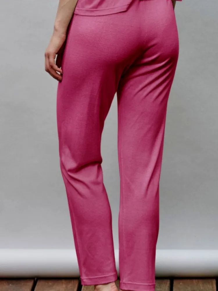 Strandhose & Jumpsuit|Lounge-Wear^Kokon Zwo 100% Bouretteseide YOGA HOSE