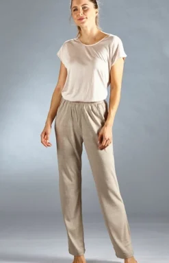 Strandhose & Jumpsuit|Lounge-Wear^Kokon Zwo 100% Bouretteseide YOGA HOSE von