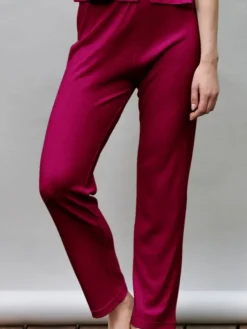 Strandhose & Jumpsuit|Lounge-Wear^Kokon Zwo 100% Bouretteseide YOGA HOSE von