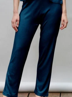 Strandhose & Jumpsuit|Lounge-Wear^Kokon Zwo 100% Bouretteseide YOGA HOSE von