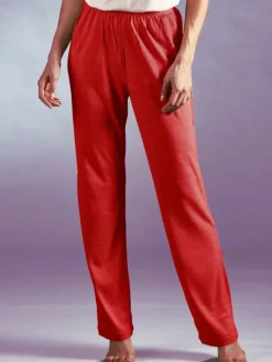 Strandhose & Jumpsuit|Lounge-Wear^Kokon Zwo 100% Bouretteseide YOGA HOSE Basic von