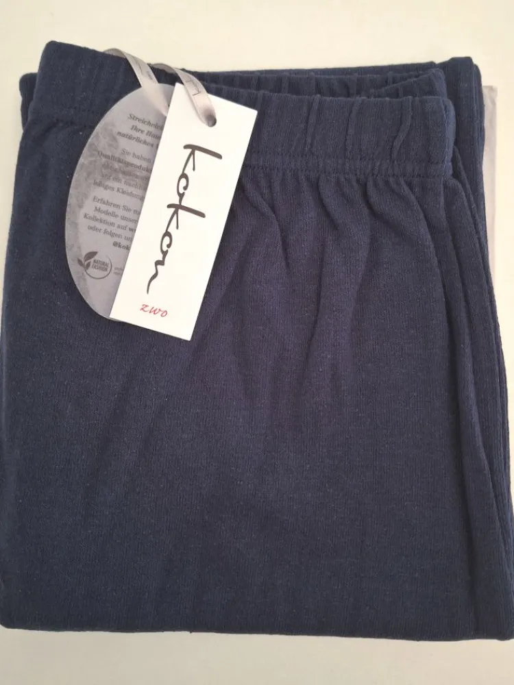 Strandhose & Jumpsuit|Lounge-Wear^Kokon Zwo 100% Bouretteseide YOGA HOSE Basic von