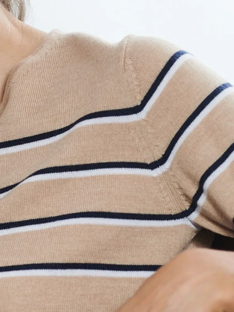 Lounge-Wear|Langarm^Kokon Zwo 100% Merinowolle kbT Feinstrick Pullover