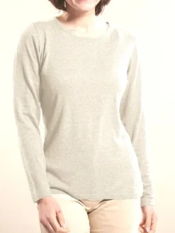 Lounge-Wear|Wollpullover^Kokon Zwo 100% Merinowolle kbT Feinstrick Long-Pullover uni von