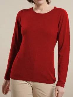 Lounge-Wear|Langarm^Kokon Zwo 100% Merinowolle kbT Feinstrick Long-Pullover von