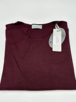 Lounge-Wear|Langarm^Kokon Zwo 100% Merinowolle kbT Feinstrick Pullover uni