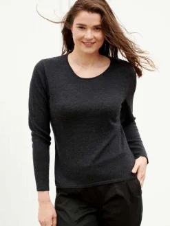 Lounge-Wear|Wollpullover^Kokon Zwo 100% Merinowolle kbT Pullover