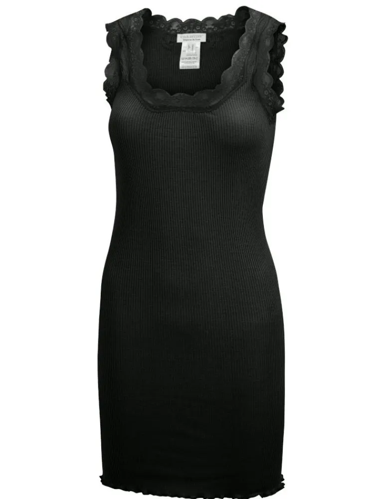 Unterkleider Mit Spitze|Unterkleider Mit Seide^Eva B. Bitzer 70% Seide 30% Baumwolle Träger Unterkleid RIPP von blau schwarz naturweiß oder rosa