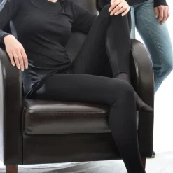 Leggings|Mit Jersey & Wirkseide^Alkena 85% Seide 15% Kaschmir LEGGINGS von