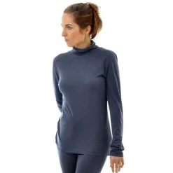 Wolle-Seide Shirts|Mit Rollkragen^Alkena 55% Seide 45% Wolle ROLLKRAGEN-SHIRT von