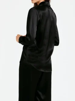 Bluse & Tunika|Mit Seidensatin^Aubade 100% Seide Bluse TOI MON AMOUR klassische Farben von