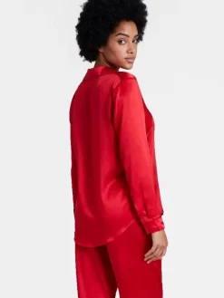 Bluse & Tunika|Mit Seidensatin^Aubade 100% Seide Bluse TOI MON AMOUR von