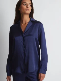 Bluse & Tunika|Mit Seidensatin^Aubade 100% Seide Bluse TOI MON AMOUR von