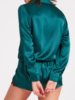 Bluse & Tunika|Mit Seidensatin^Aubade 100% Seide Bluse TOI MON AMOUR von