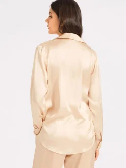 Bluse & Tunika|Mit Seidensatin^Aubade 100% Seide Bluse TOI MON AMOUR Basic Farben von