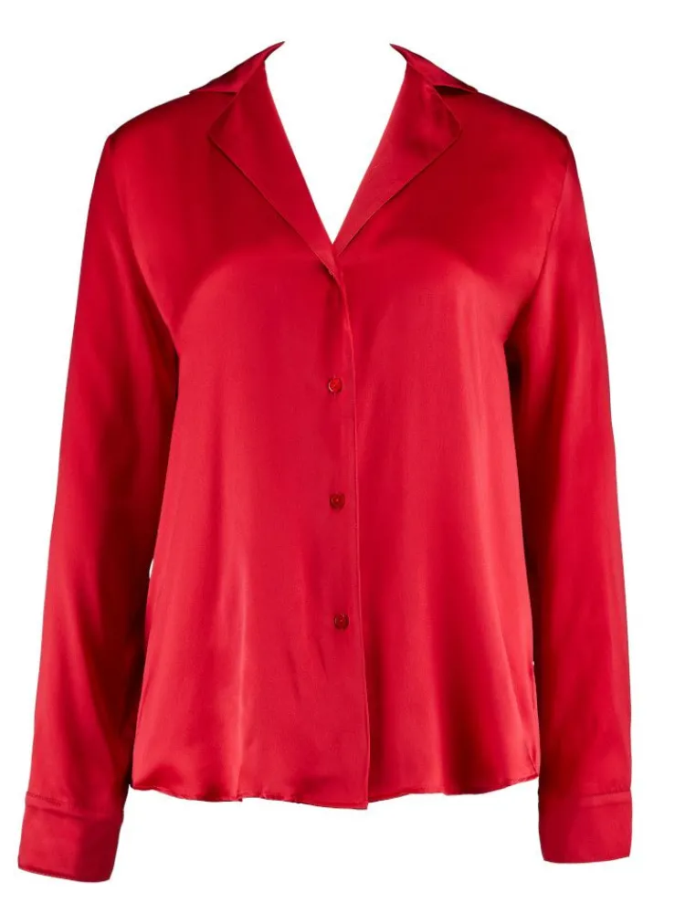 Bluse & Tunika|Mit Seidensatin^Aubade 100% Seide Bluse TOI MON AMOUR viele Farben von