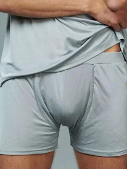 Boxershorts|Seidenunterwäsche^Kokon Zwo 100% Seide Herren Boxershort von