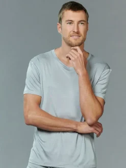 Seidenunterwäsche^Kokon Zwo 100% Seide Herren T-Shirt für Männer