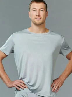 Seidenunterwäsche^Kokon Zwo 100% Seide Herren T-Shirt für Männer