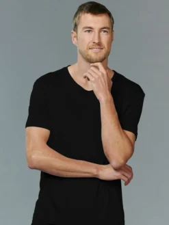 Seidenunterwäsche^Kokon Zwo 100% Seide Herren T-Shirt